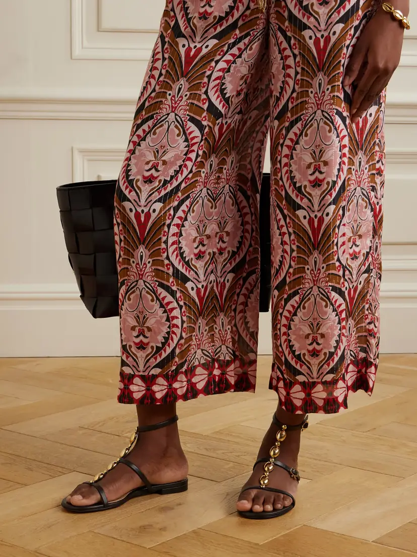 Gianvito Rossi Kalinda Embellished Leather Sandals | Thumbnail 2