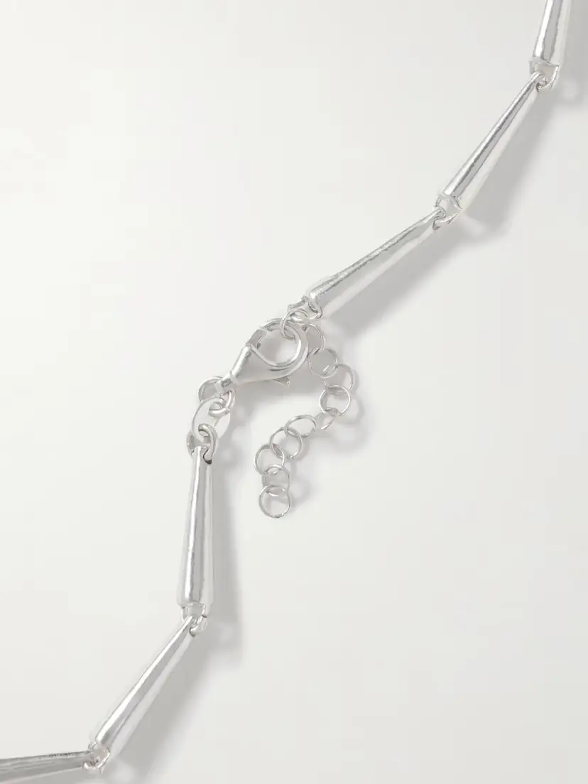 Loren Stewart Ingot Silver Necklace | Thumbnail 3