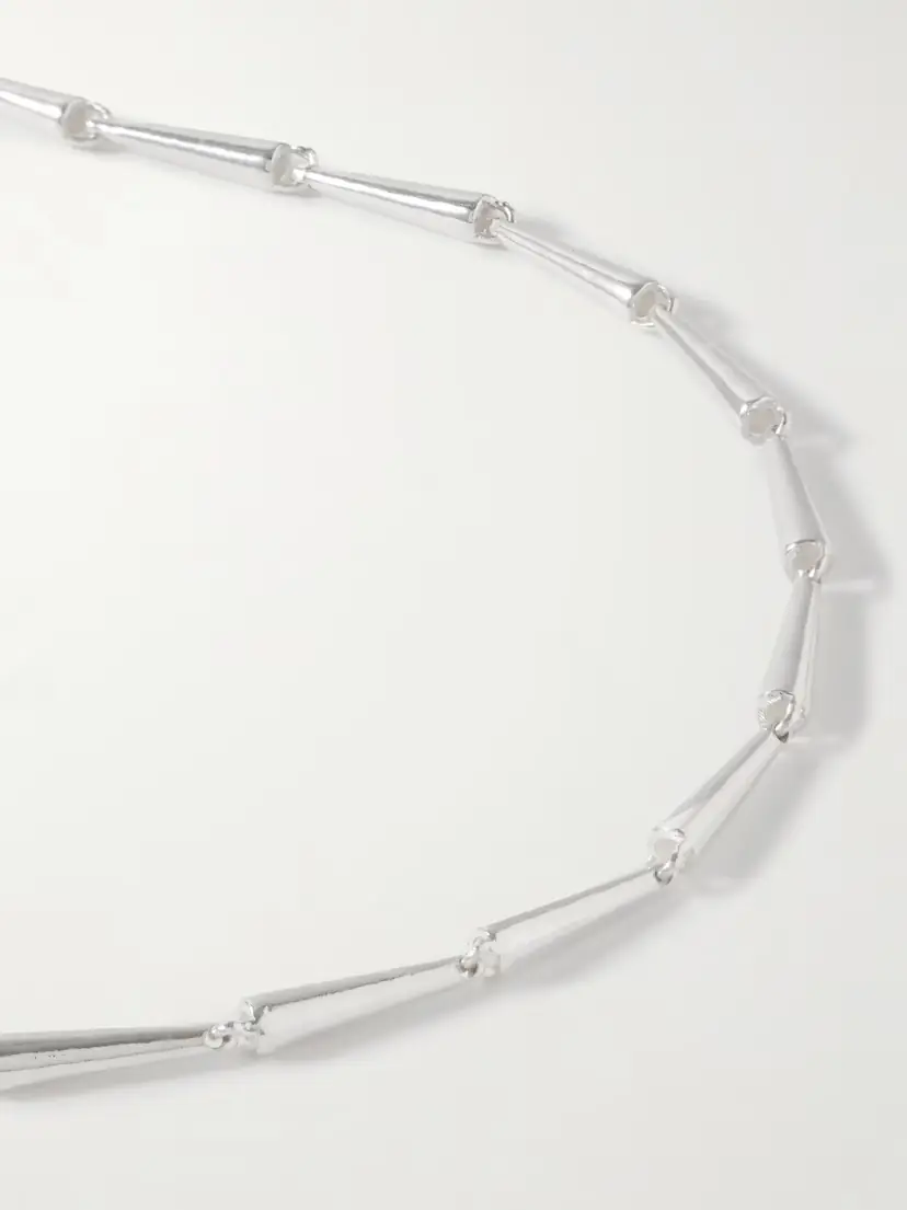 Loren Stewart Ingot Silver Necklace | Thumbnail 4