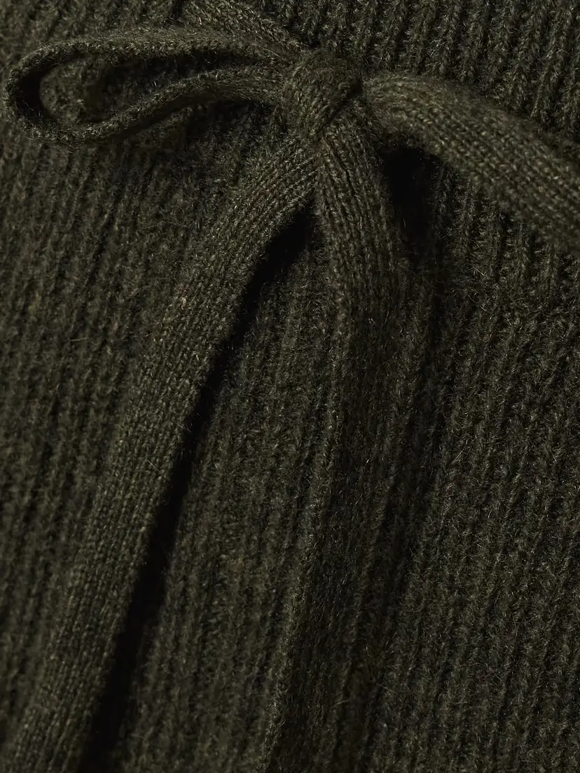 The Elder Statesman Ribbed Cashmere Track Pants | Thumbnail 5