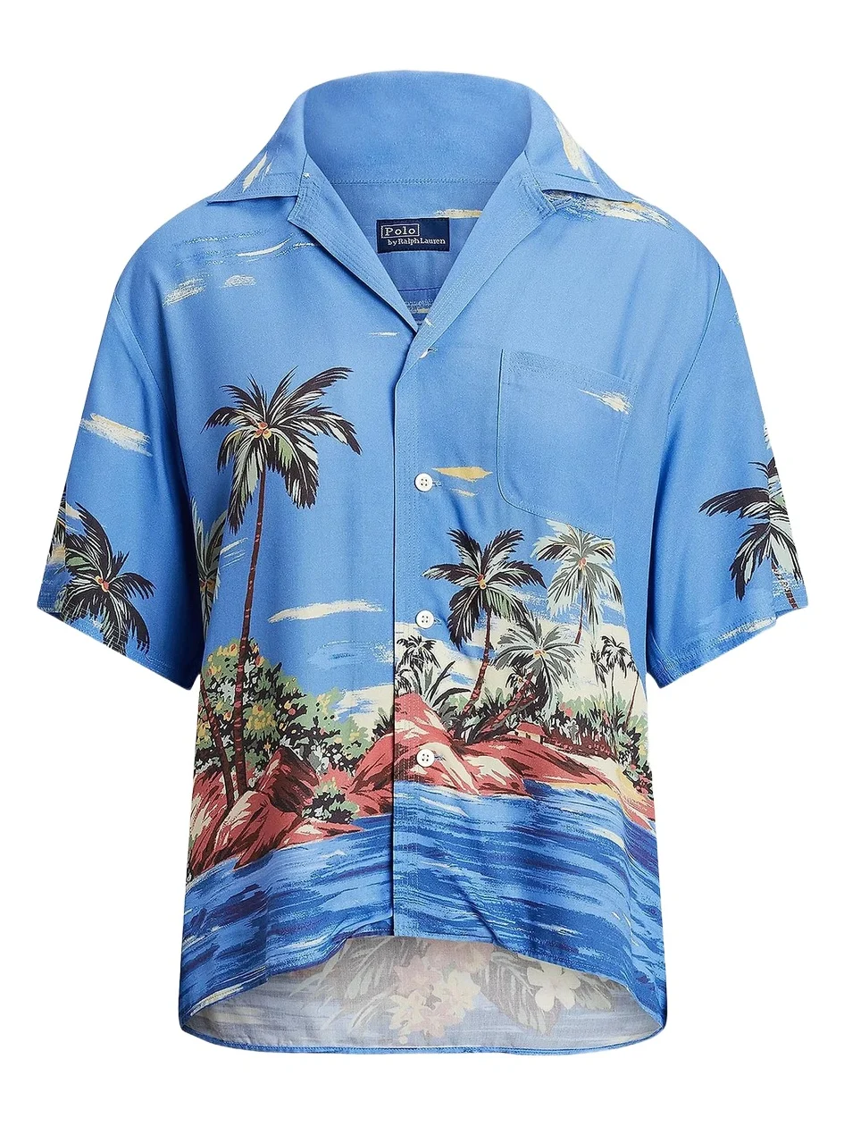 Polo Ralph Lauren Women's Tropical-Printed Button-Down Shirt