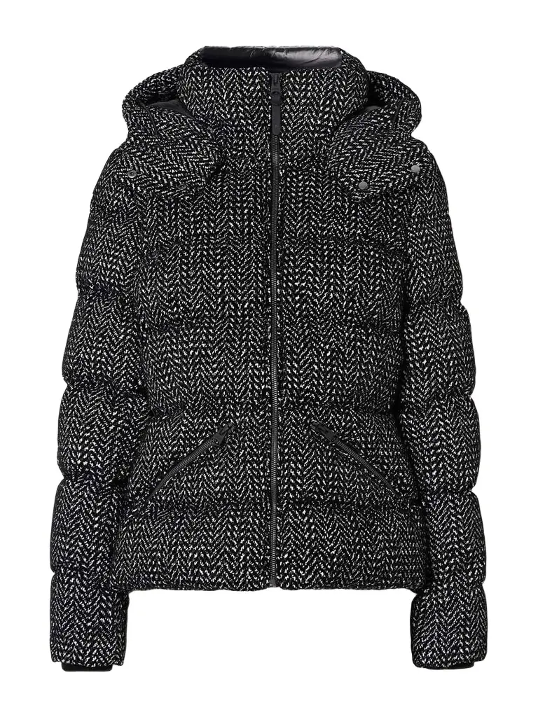 Mackage Madalyn-flp Hooded Quilted Flocked Shell Jacket | Image 1 Mackage Madalyn-flp Hooded Quilted Flocked Shell Jacket | Image 1