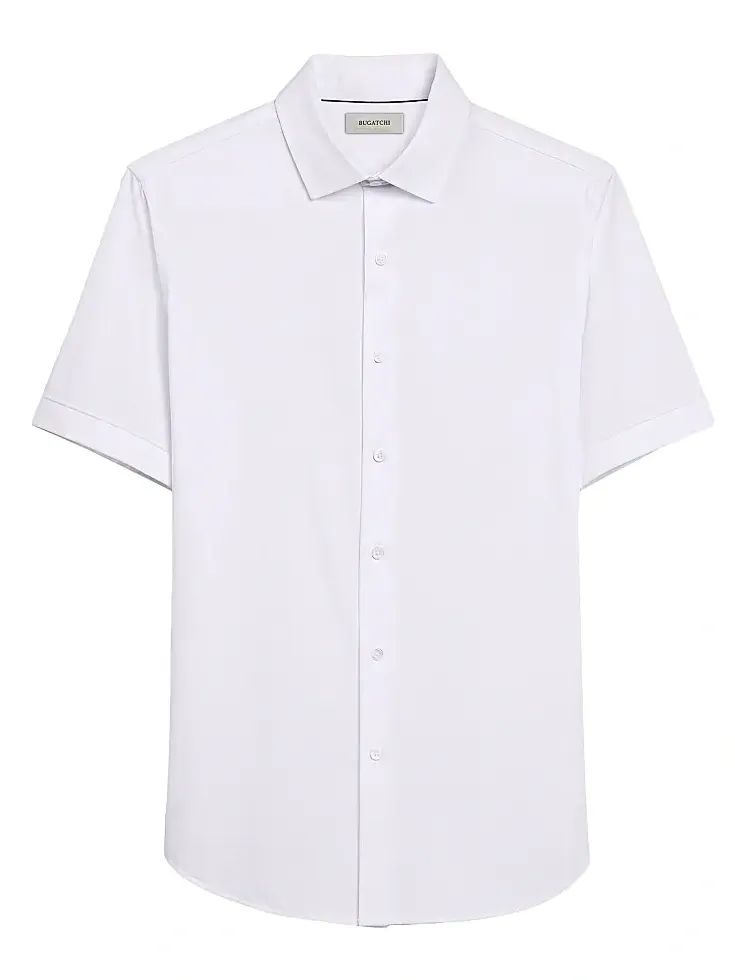 Men's Miles Stretch Cotton Button-Front Shirt Men's Miles Stretch Cotton Button-Front Shirt