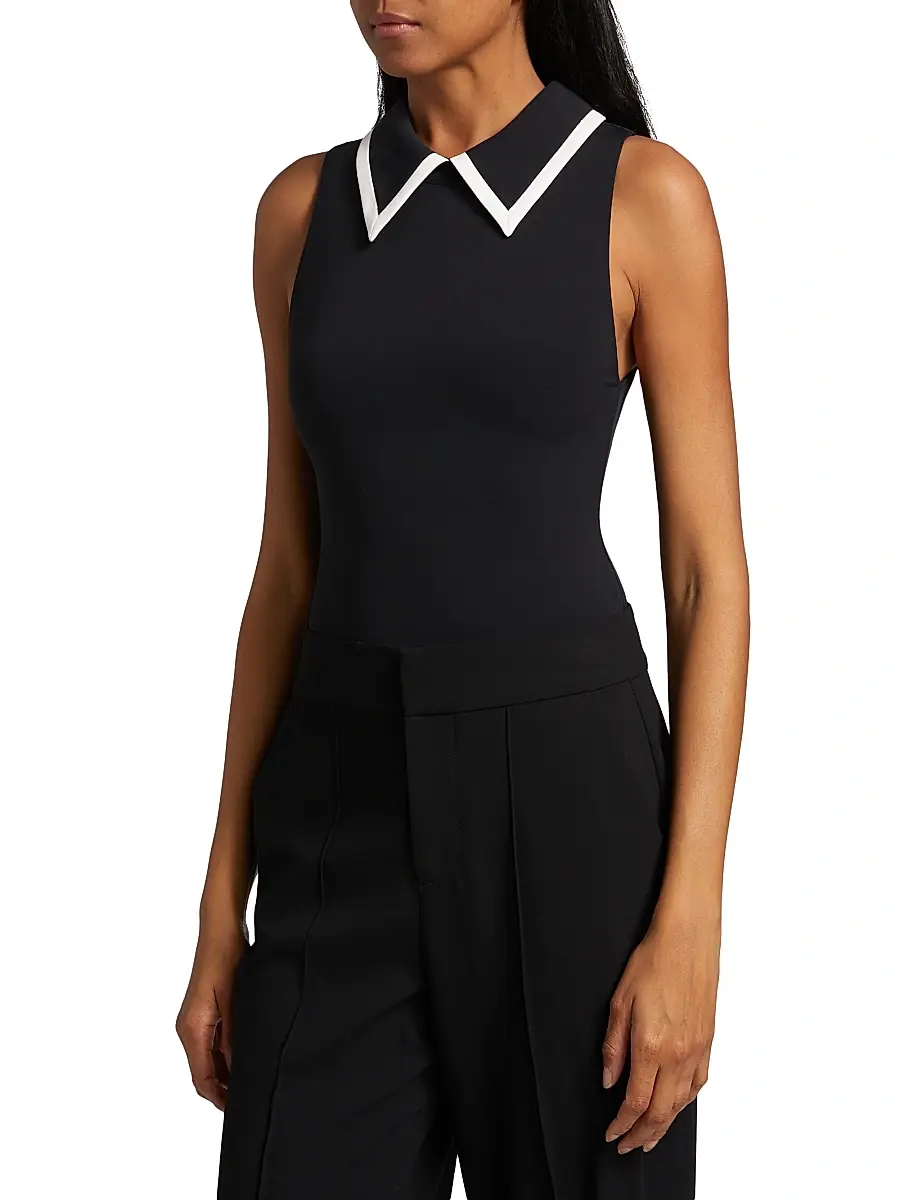 Alice + Olivia Women's Rothy Sleeveless Bodysuit | Thumbnail 4 Alice + Olivia Women's Rothy Sleeveless Bodysuit | Thumbnail 4