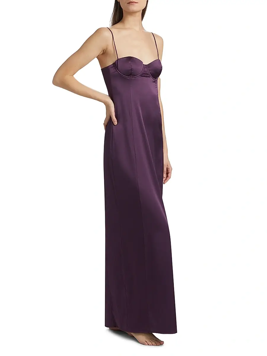 Kiki de Montparnasse Women's Tous Les Jours Silk Maxi Dress | Thumbnail 2 Kiki de Montparnasse Women's Tous Les Jours Silk Maxi Dress | Thumbnail 2