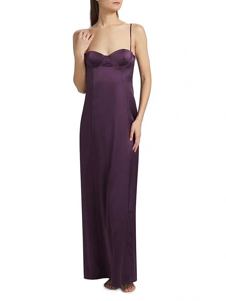 Kiki de Montparnasse Women's Tous Les Jours Silk Maxi Dress | Thumbnail 3 Kiki de Montparnasse Women's Tous Les Jours Silk Maxi Dress | Thumbnail 3