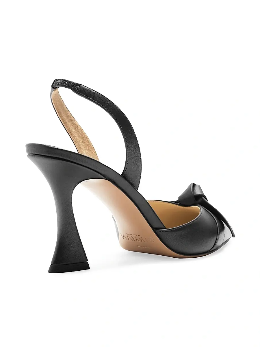 Alexandre Birman Women's Clarita Bell 85MM Leather Slingback Pumps | Thumbnail 3 Alexandre Birman Women's Clarita Bell 85MM Leather Slingback Pumps | Thumbnail 3