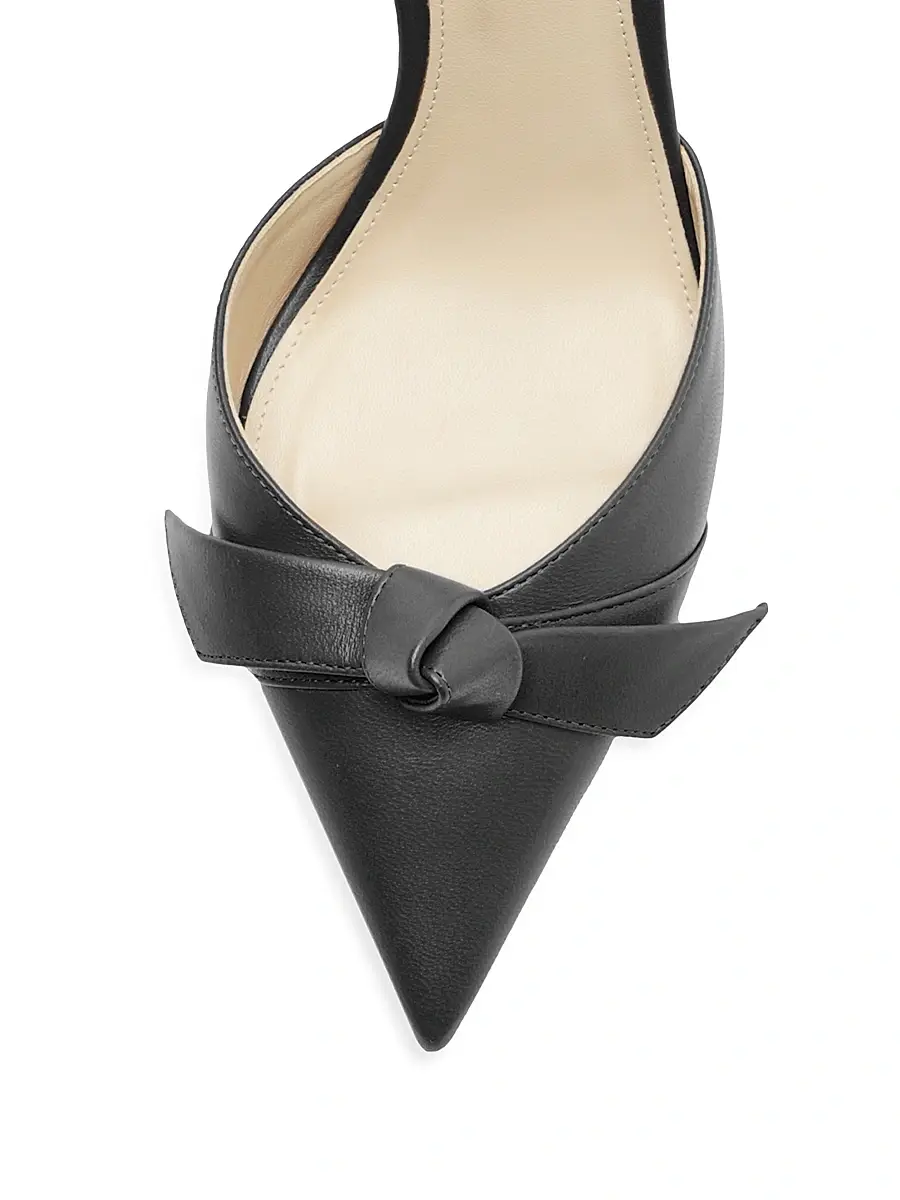 Alexandre Birman Women's Clarita Bell 85MM Leather Slingback Pumps | Thumbnail 5 Alexandre Birman Women's Clarita Bell 85MM Leather Slingback Pumps | Thumbnail 5