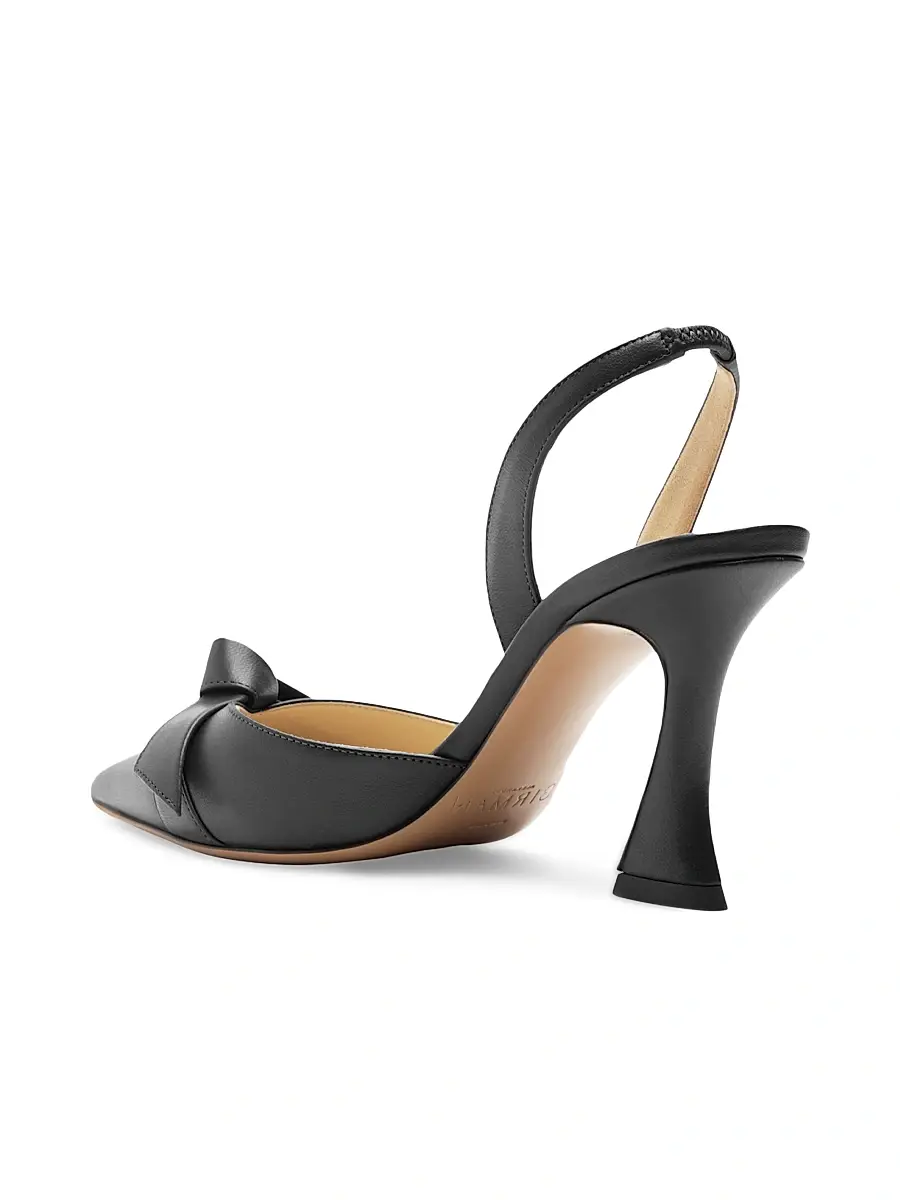 Alexandre Birman Women's Clarita Bell 85MM Leather Slingback Pumps | Thumbnail 6 Alexandre Birman Women's Clarita Bell 85MM Leather Slingback Pumps | Thumbnail 6