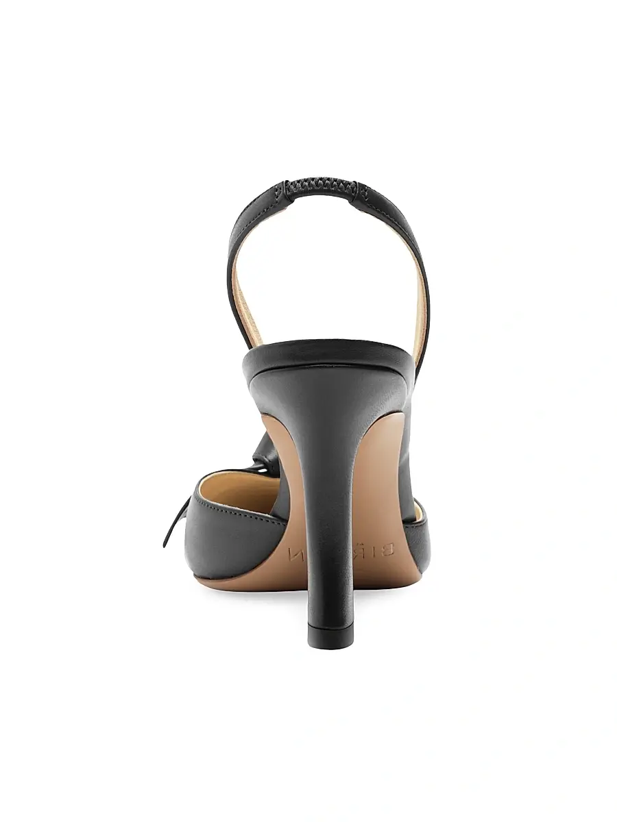 Alexandre Birman Women's Clarita Bell 85MM Leather Slingback Pumps | Thumbnail 9 Alexandre Birman Women's Clarita Bell 85MM Leather Slingback Pumps | Thumbnail 9