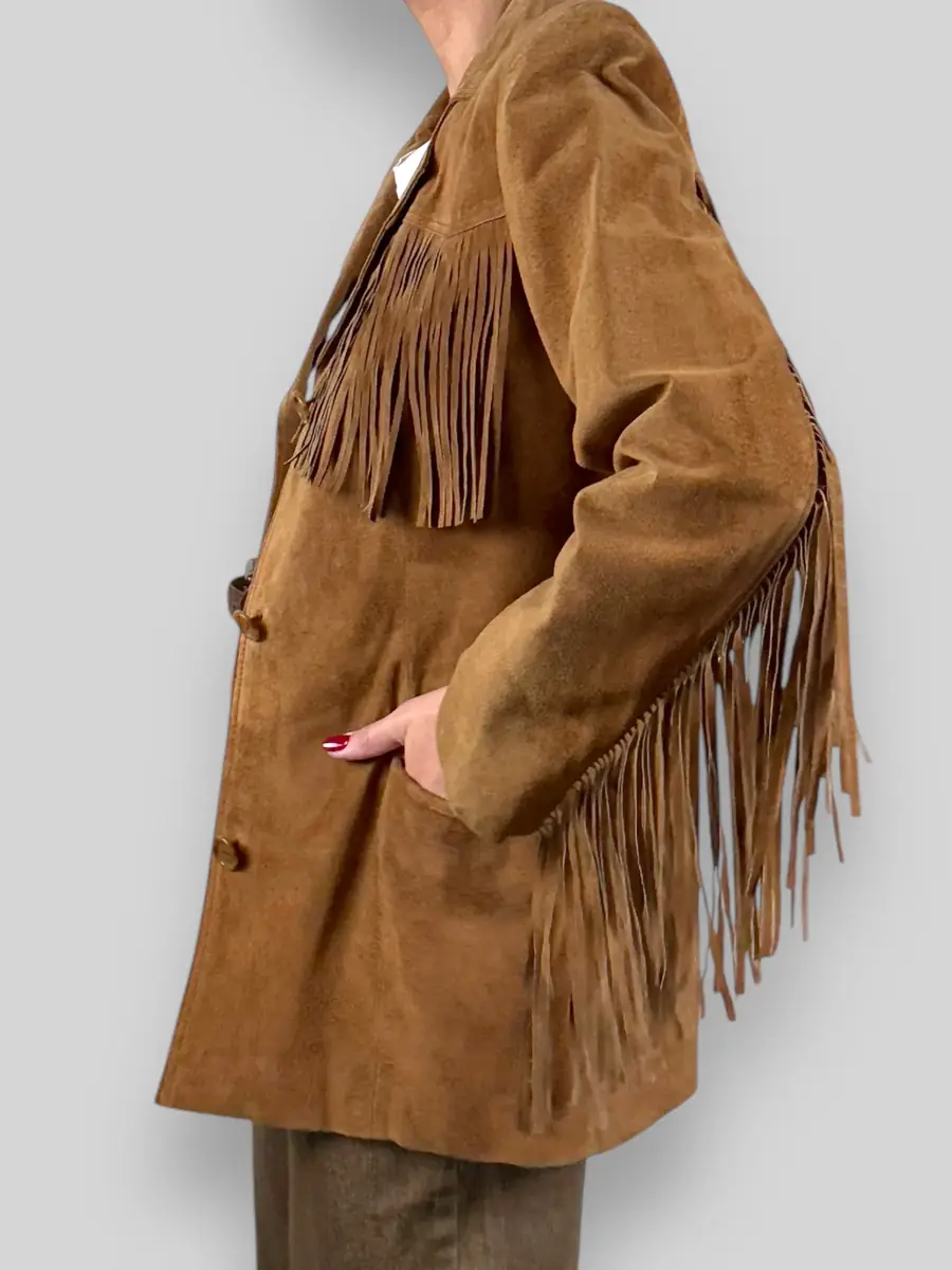 Jen Wonders Studio Suede Fringe Jacket | Thumbnail 2 Jen Wonders Studio Suede Fringe Jacket | Thumbnail 2