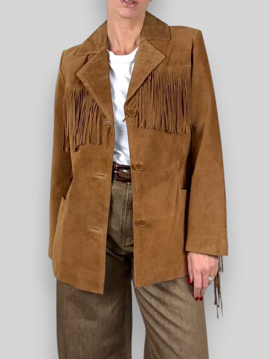Jen Wonders Studio Suede Fringe Jacket | Thumbnail 3 Jen Wonders Studio Suede Fringe Jacket | Thumbnail 3