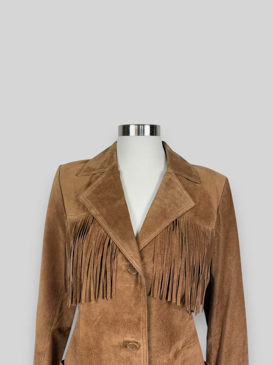 Jen Wonders Studio Suede Fringe Jacket | Thumbnail 4 Jen Wonders Studio Suede Fringe Jacket | Thumbnail 4