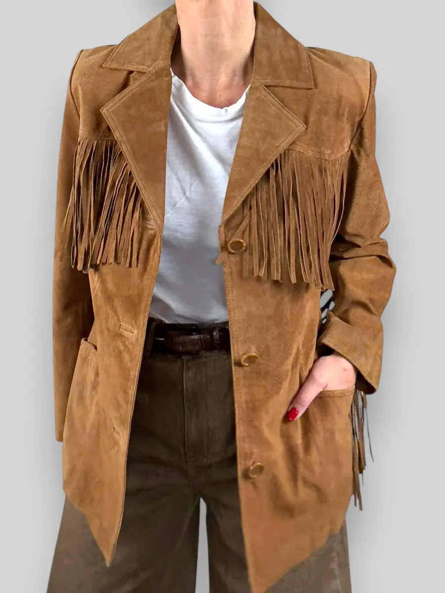 Jen Wonders Studio Suede Fringe Jacket | Thumbnail 8 Jen Wonders Studio Suede Fringe Jacket | Thumbnail 8