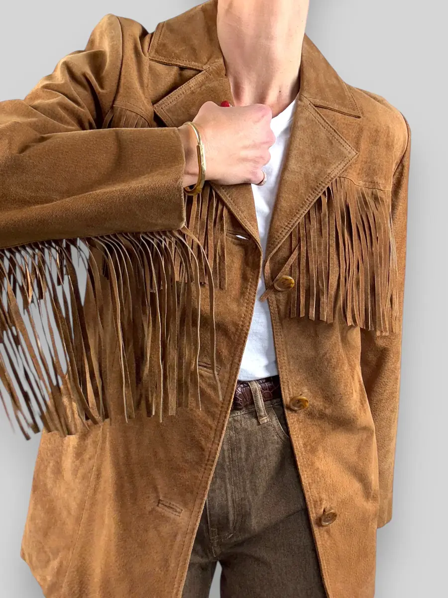 Jen Wonders Studio Suede Fringe Jacket | Thumbnail 9 Jen Wonders Studio Suede Fringe Jacket | Thumbnail 9