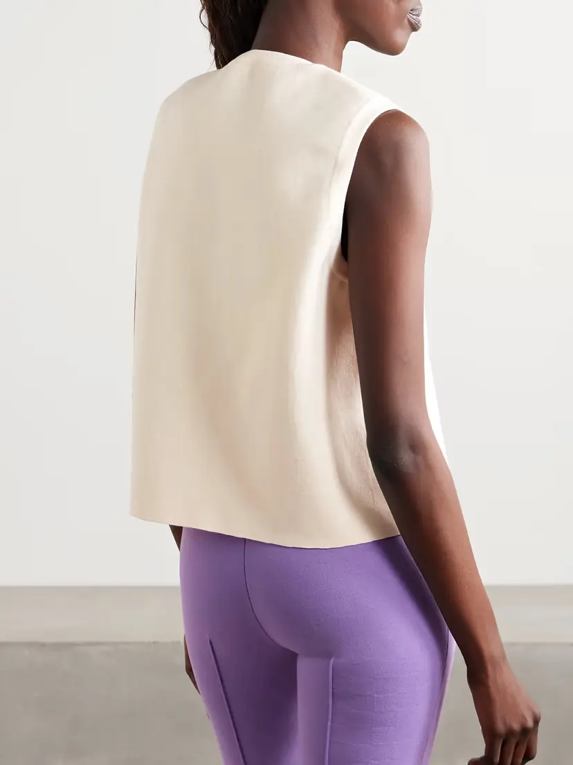 HIGH SPORT Asa Cotton-blend Jacquard Tank | Thumbnail 3