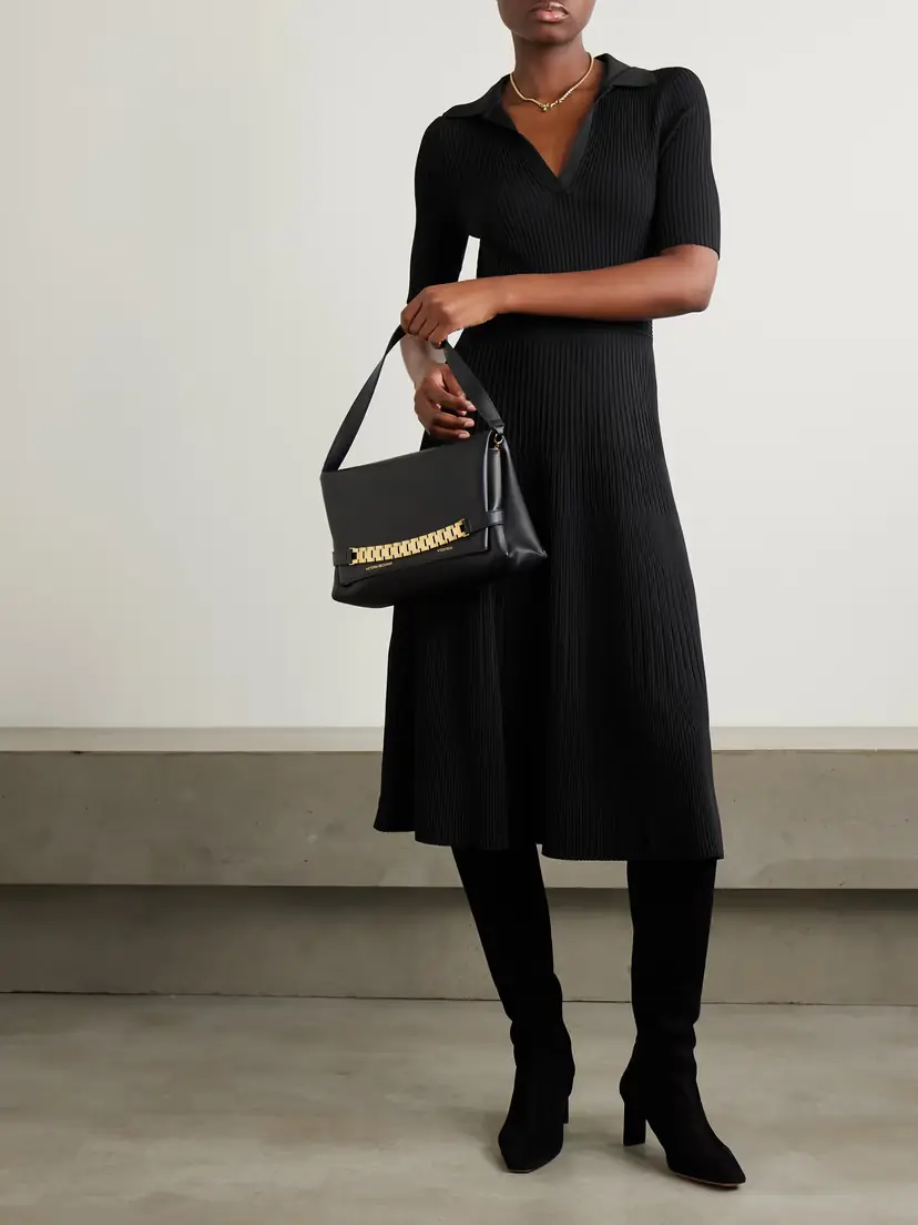 Simkhai Pati Ribbed-knit Midi Dress | Thumbnail 2 Simkhai Pati Ribbed-knit Midi Dress | Thumbnail 2