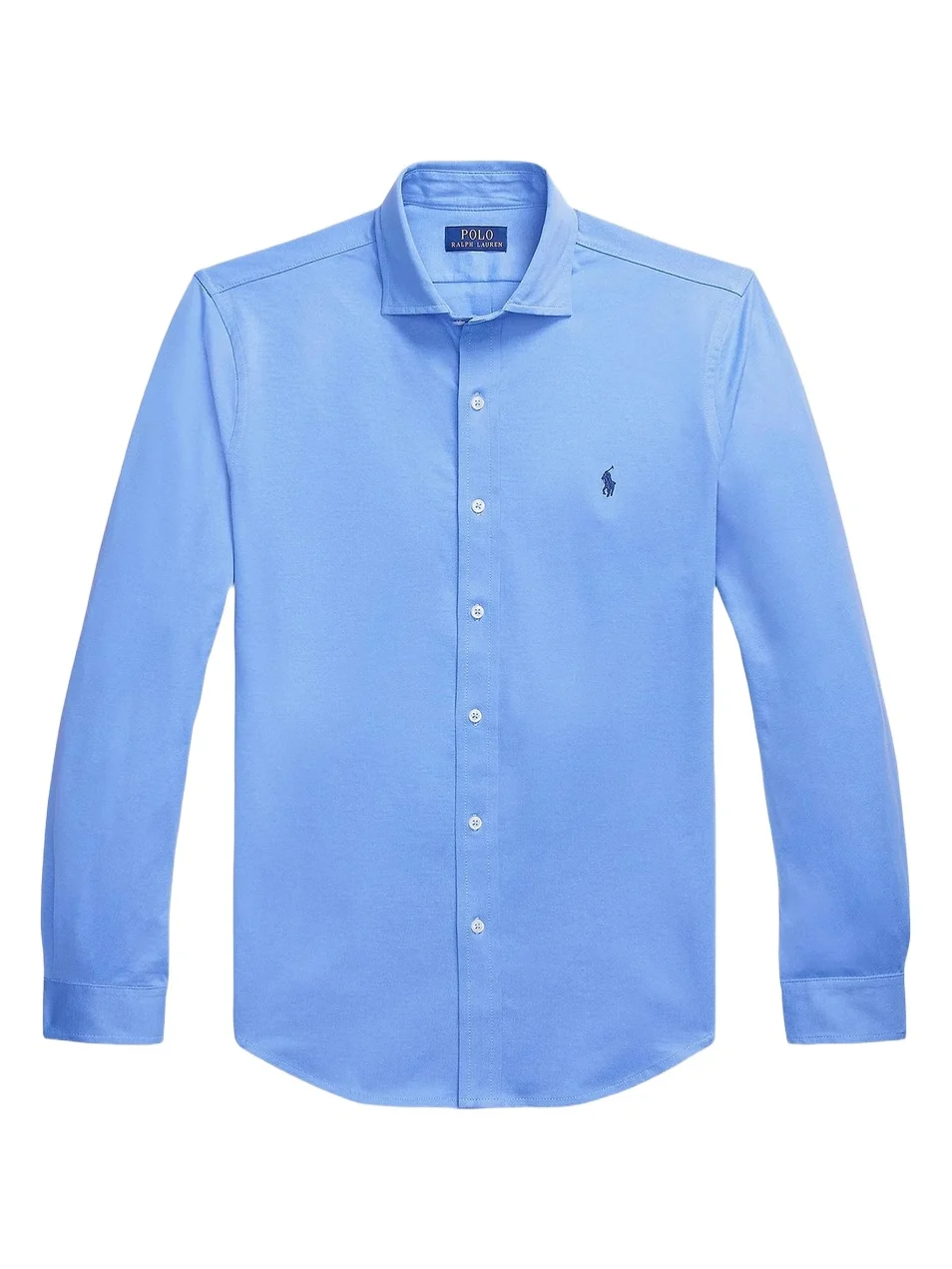 Polo Ralph Lauren Men's Jersey Spread-Collar Shirt