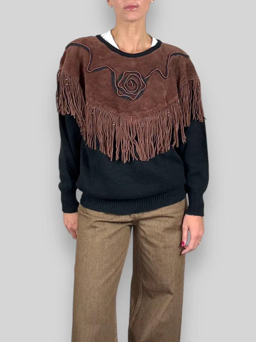 Jen Wonders Studio Western Sweater | Thumbnail 3 Jen Wonders Studio Western Sweater | Thumbnail 3