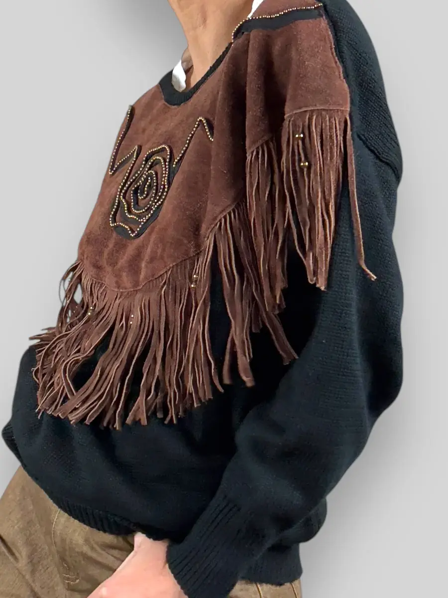 Jen Wonders Studio Western Sweater | Thumbnail 4 Jen Wonders Studio Western Sweater | Thumbnail 4