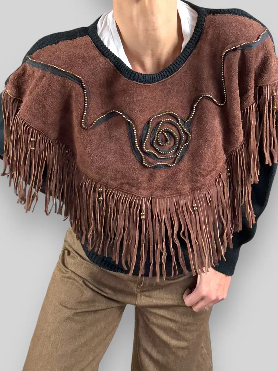 Jen Wonders Studio Western Sweater | Thumbnail 6 Jen Wonders Studio Western Sweater | Thumbnail 6