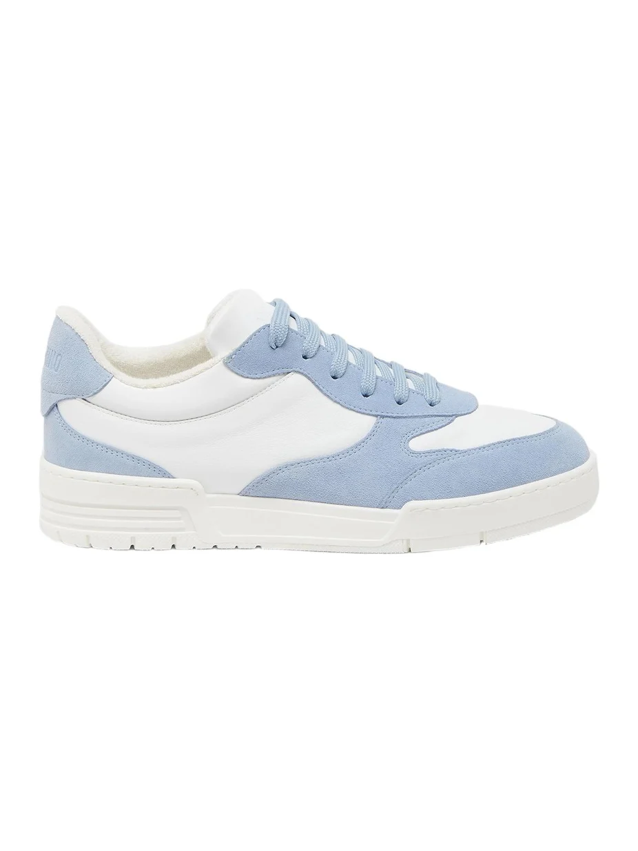 MOSCHINO Men's Streetball Colorblock Leather Sneakers