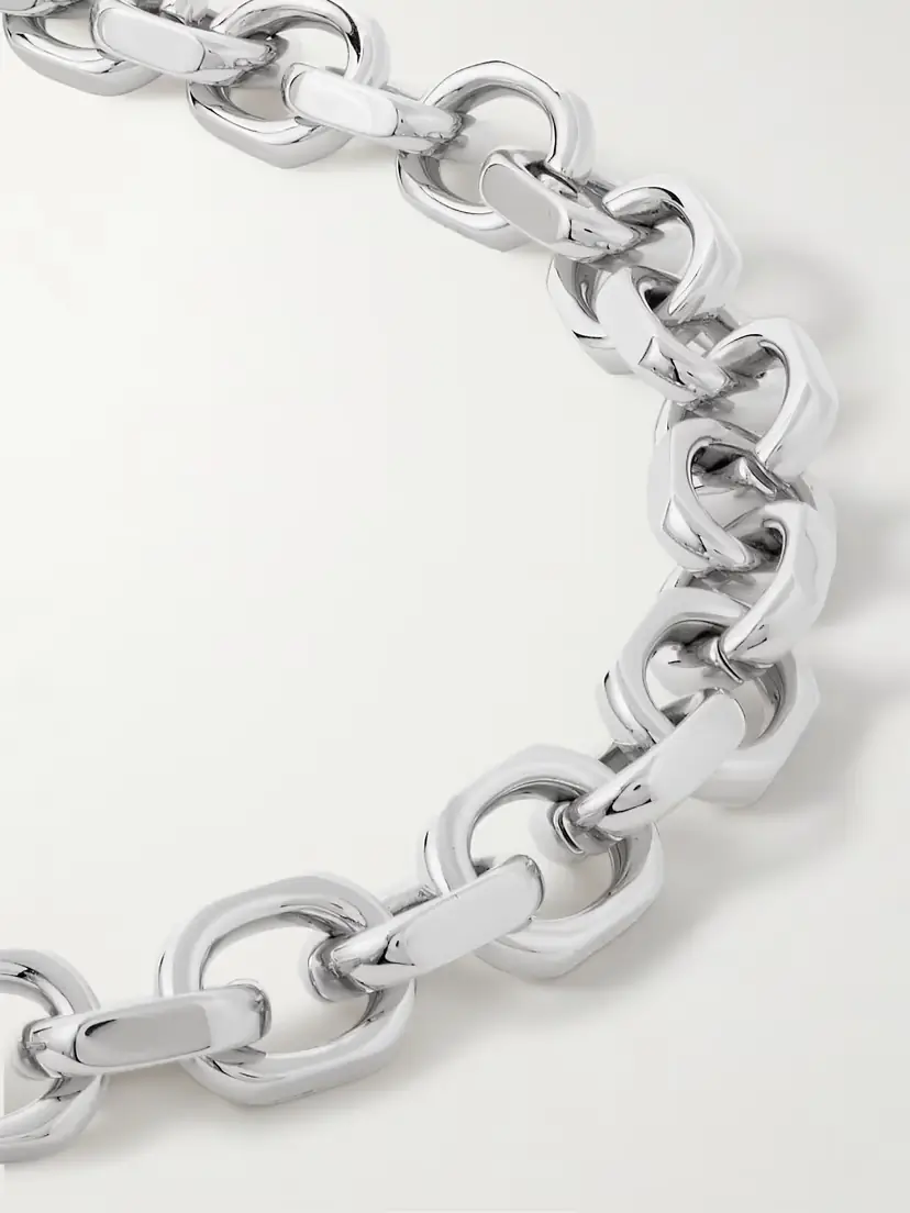Jennifer Fisher City Link Silver-plated Necklace | Thumbnail 4 Jennifer Fisher City Link Silver-plated Necklace | Thumbnail 4