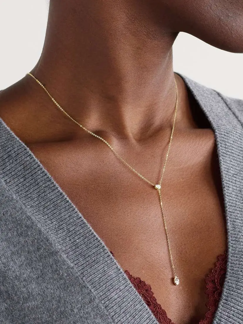 Anita Ko 18-karat Gold Diamond Necklace | Thumbnail 2 Anita Ko 18-karat Gold Diamond Necklace | Thumbnail 2