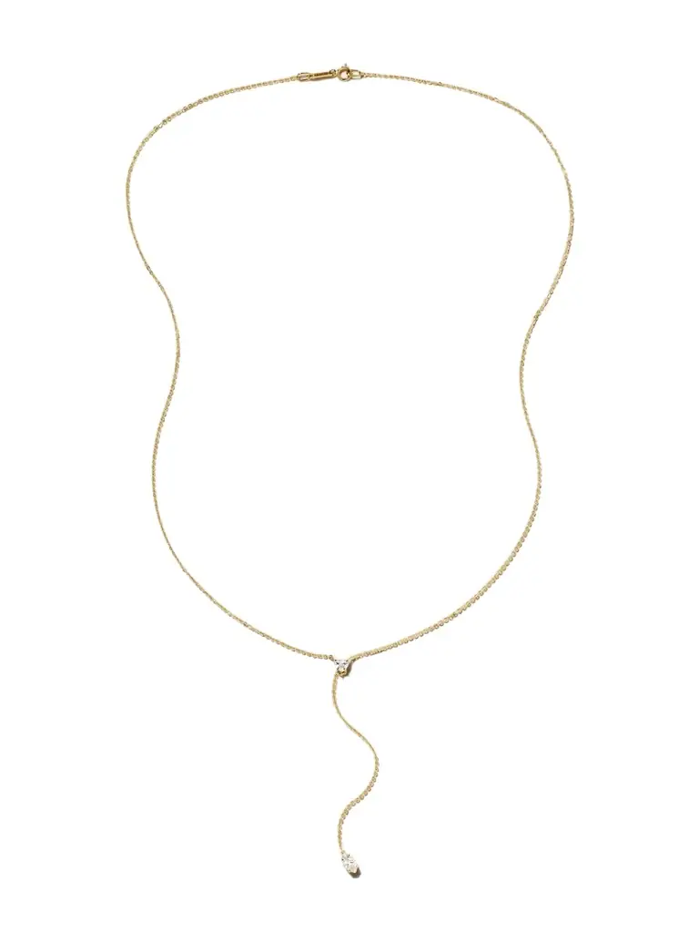 18-karat Gold Diamond Necklace 18-karat Gold Diamond Necklace
