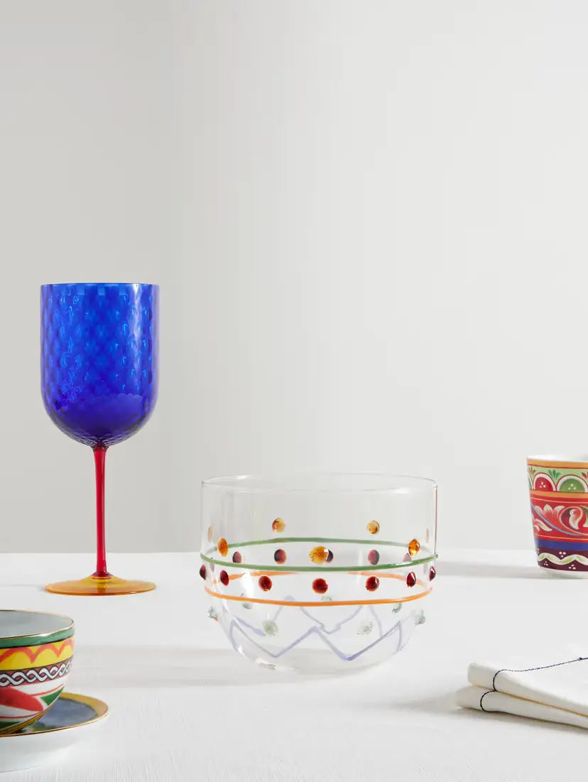 Dolce & Gabbana Painted Glass Bowl | Thumbnail 2