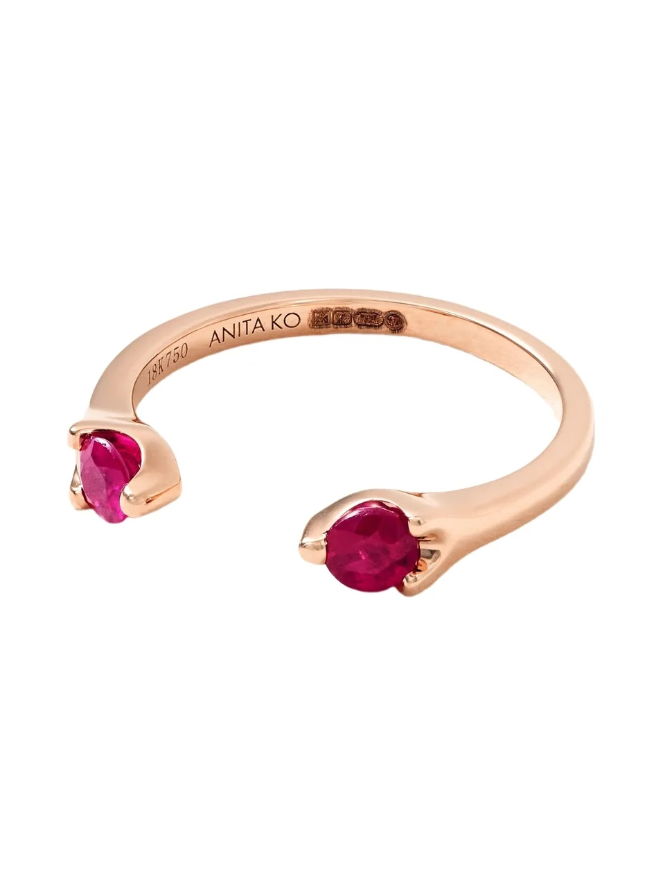 18-karat Rose Gold Ruby Ring 18-karat Rose Gold Ruby Ring
