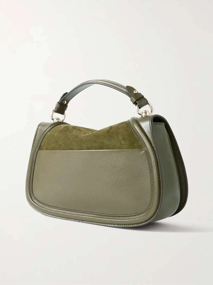 Gucci Blondie Suede And Leather Shoulder Bag | Thumbnail 3