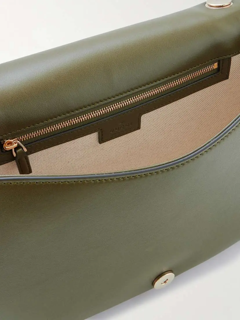 Gucci Blondie Suede And Leather Shoulder Bag | Thumbnail 5