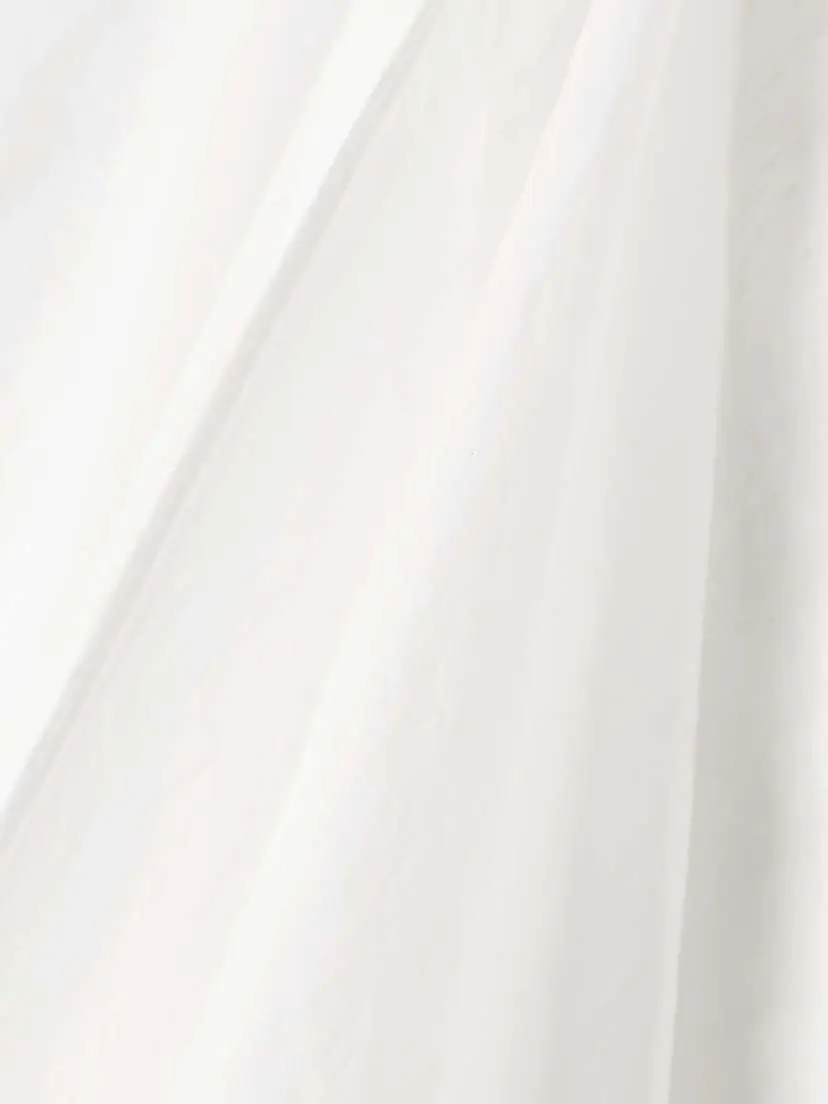 Brunello Cucinelli Gathered Cotton-blend Midi Skirt | Thumbnail 5