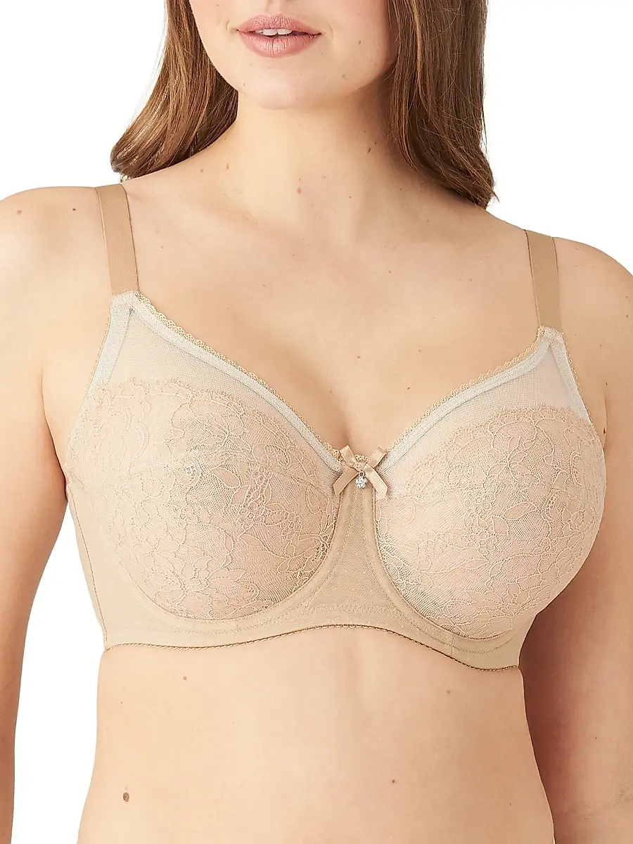 Wacoal Women's Retro Chic Full-Coverage Underwire Bra - Toast | Thumbnail 5 Wacoal Women's Retro Chic Full-Coverage Underwire Bra - Toast | Thumbnail 5