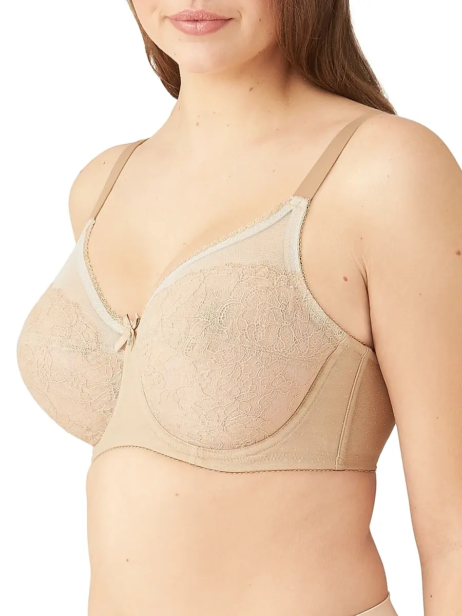 Wacoal Women's Retro Chic Full-Coverage Underwire Bra - Toast | Thumbnail 6 Wacoal Women's Retro Chic Full-Coverage Underwire Bra - Toast | Thumbnail 6