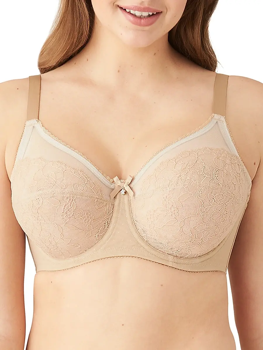 Wacoal Women's Retro Chic Full-Coverage Underwire Bra - Toast | Thumbnail 8 Wacoal Women's Retro Chic Full-Coverage Underwire Bra - Toast | Thumbnail 8