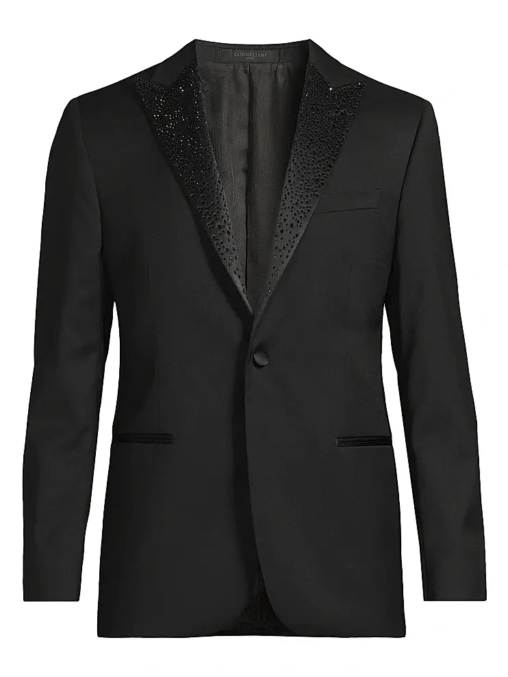 CORNELIANI Men's Crystal Peak Lapel Sportcoat