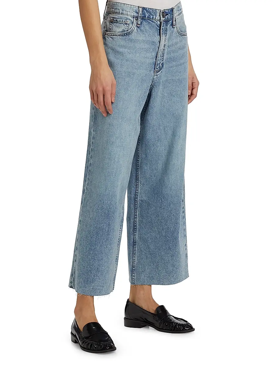 rag & bone Women's Andi Featherweight High-Rise Ankle Jeans | Thumbnail 4 rag & bone Women's Andi Featherweight High-Rise Ankle Jeans | Thumbnail 4