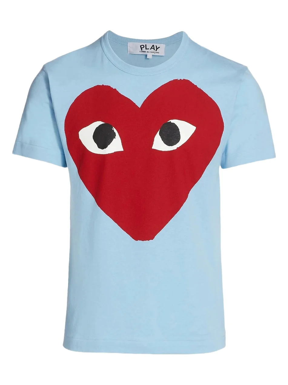 Men Large Center Heart Graphic T-Shirt Men Large Center Heart Graphic T-Shirt