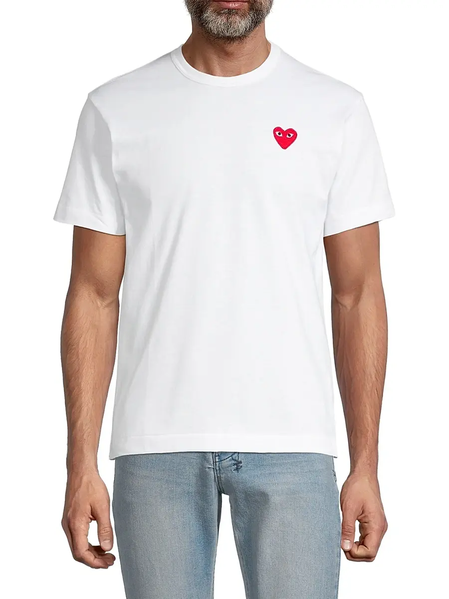 Comme des Garçons PLAY Men Heart Tee | Thumbnail 3 Comme des Garçons PLAY Men Heart Tee | Thumbnail 3