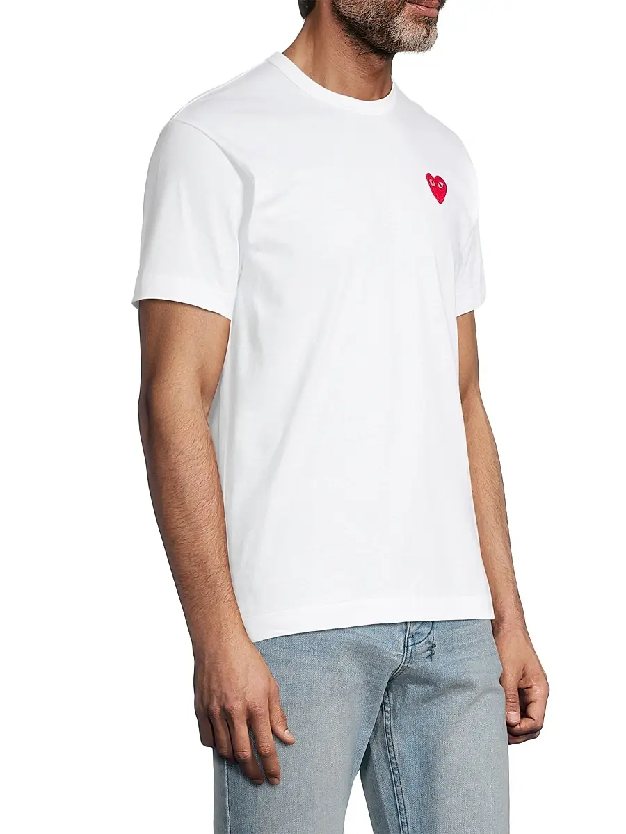Comme des Garçons PLAY Men Heart Tee | Thumbnail 4 Comme des Garçons PLAY Men Heart Tee | Thumbnail 4
