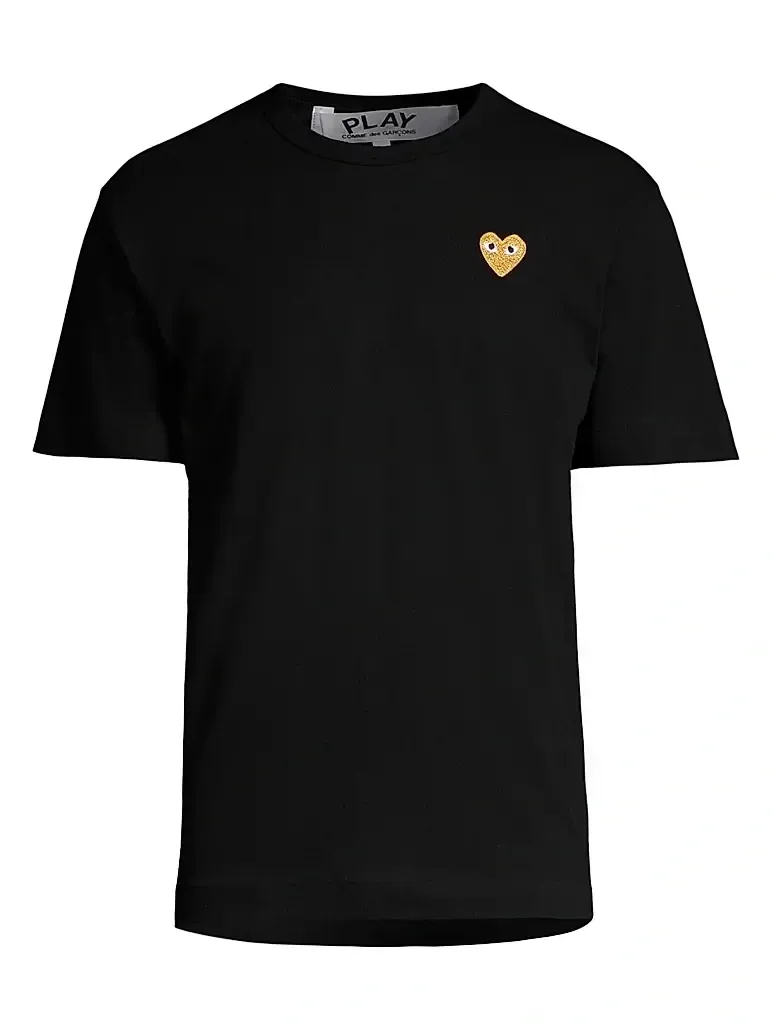 Men Heart Applique Tee Men Heart Applique Tee
