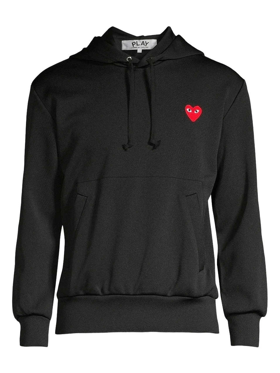 Men Embroidered Heart Hoodie