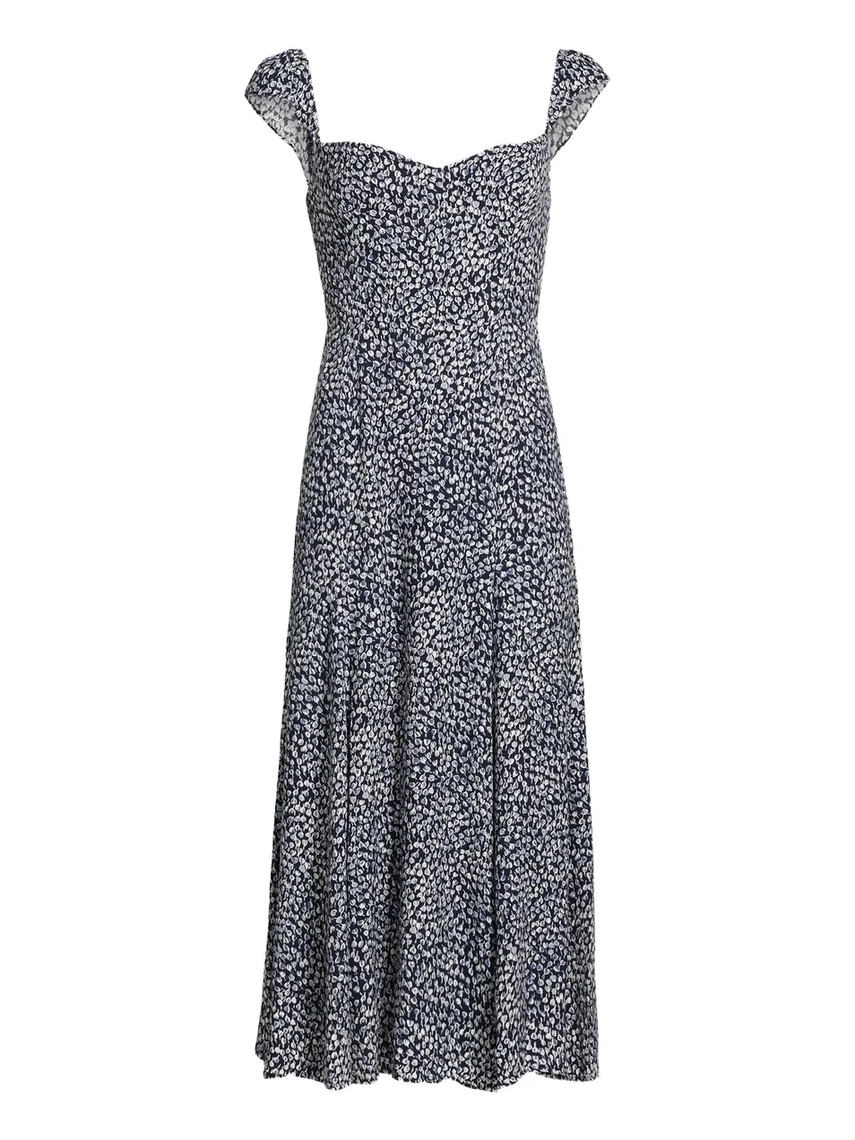 Women's Bryson Floral Sweetheart Midi-Dress