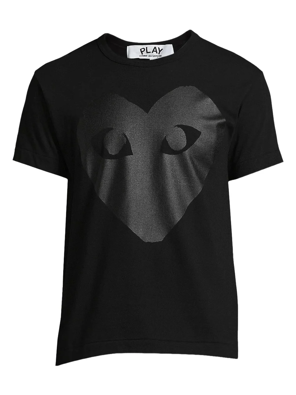 Men Large Heart Cotton Tee Men Large Heart Cotton Tee