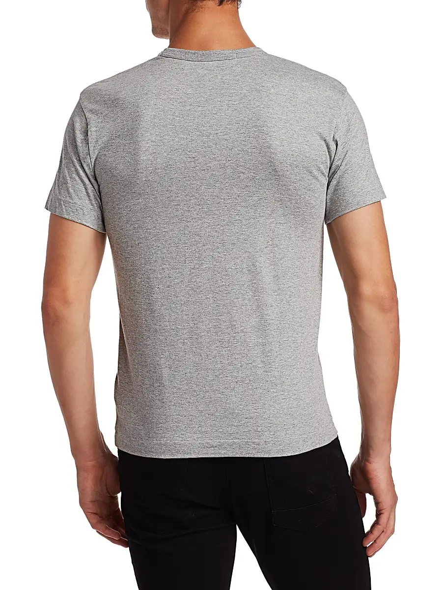 Comme des Garçons PLAY Men Printed Cotton Tee | Thumbnail 5 Comme des Garçons PLAY Men Printed Cotton Tee | Thumbnail 5