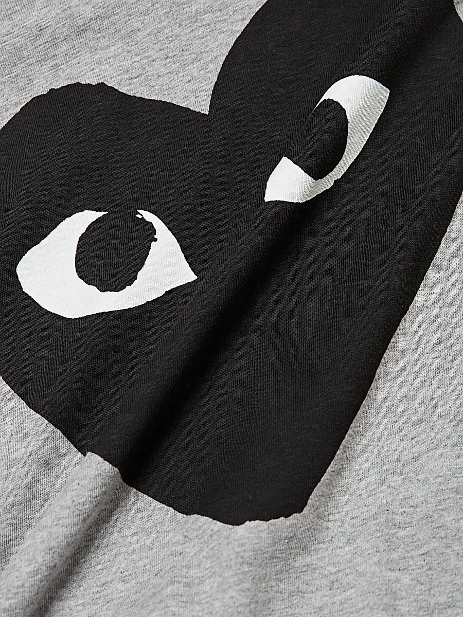 Comme des Garçons PLAY Men Printed Cotton Tee | Thumbnail 7 Comme des Garçons PLAY Men Printed Cotton Tee | Thumbnail 7
