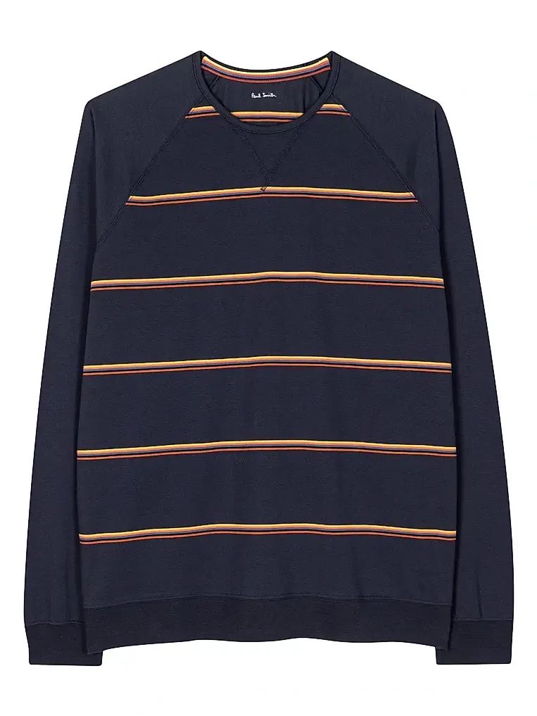 Paul Smith Men's Striped Cotton Pajama Top