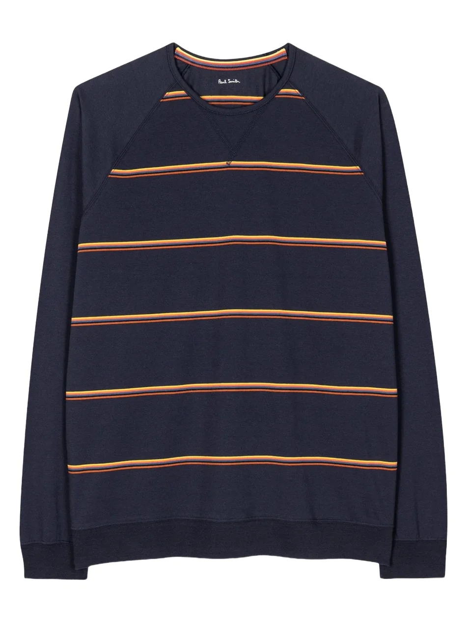 Paul Smith Men's Striped Cotton Pajama Top